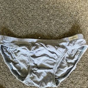Grey blue brief
